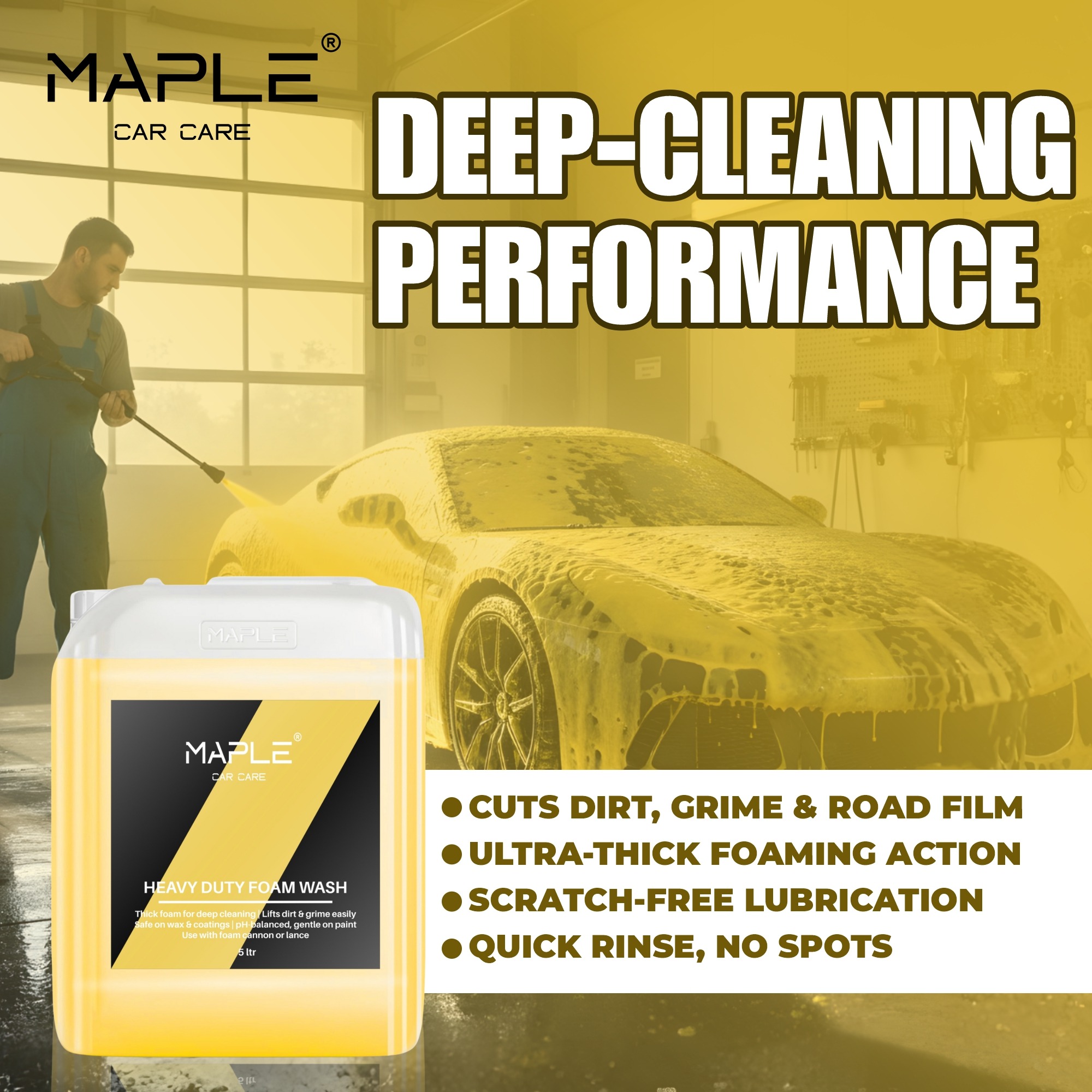 HEAVY DUTY FOAM WASH - Image 5