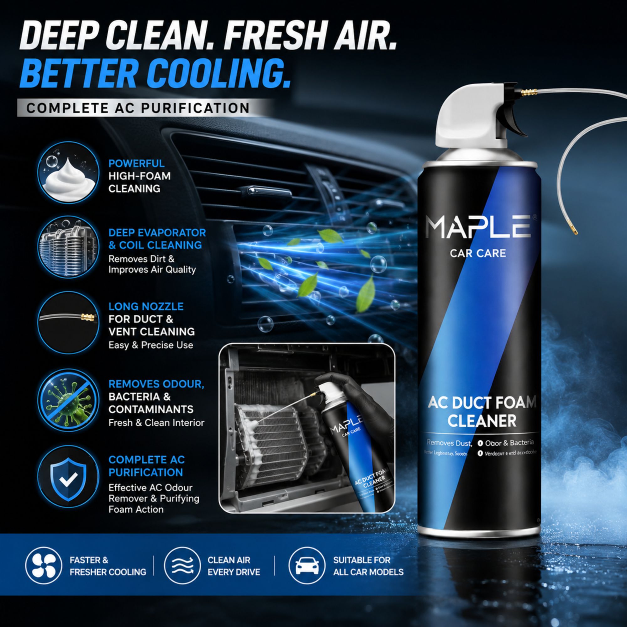 AC DUCT FOAM CLEANER - Image 2
