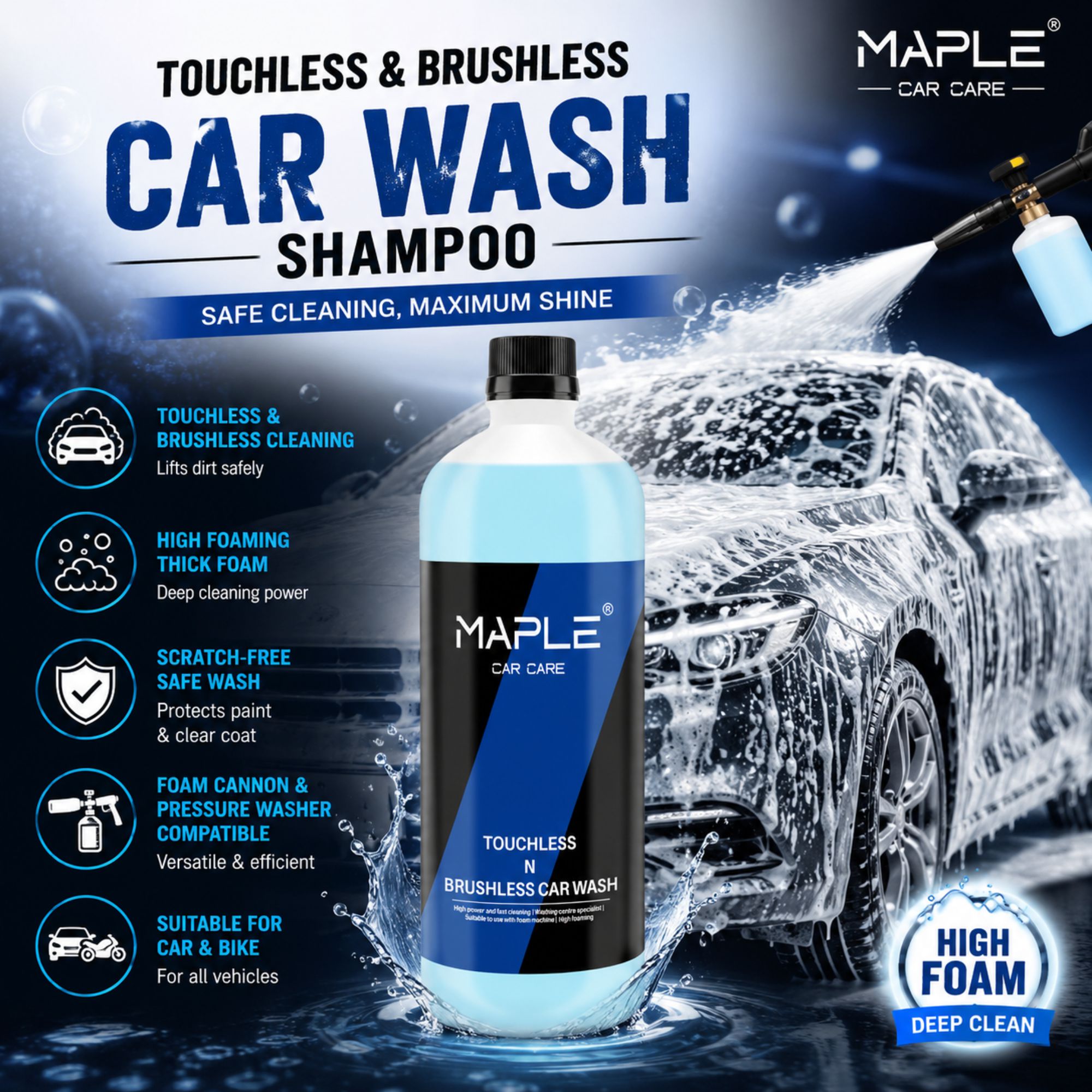 TOUCHLESS N BRUSHLESS FOAM - Image 3
