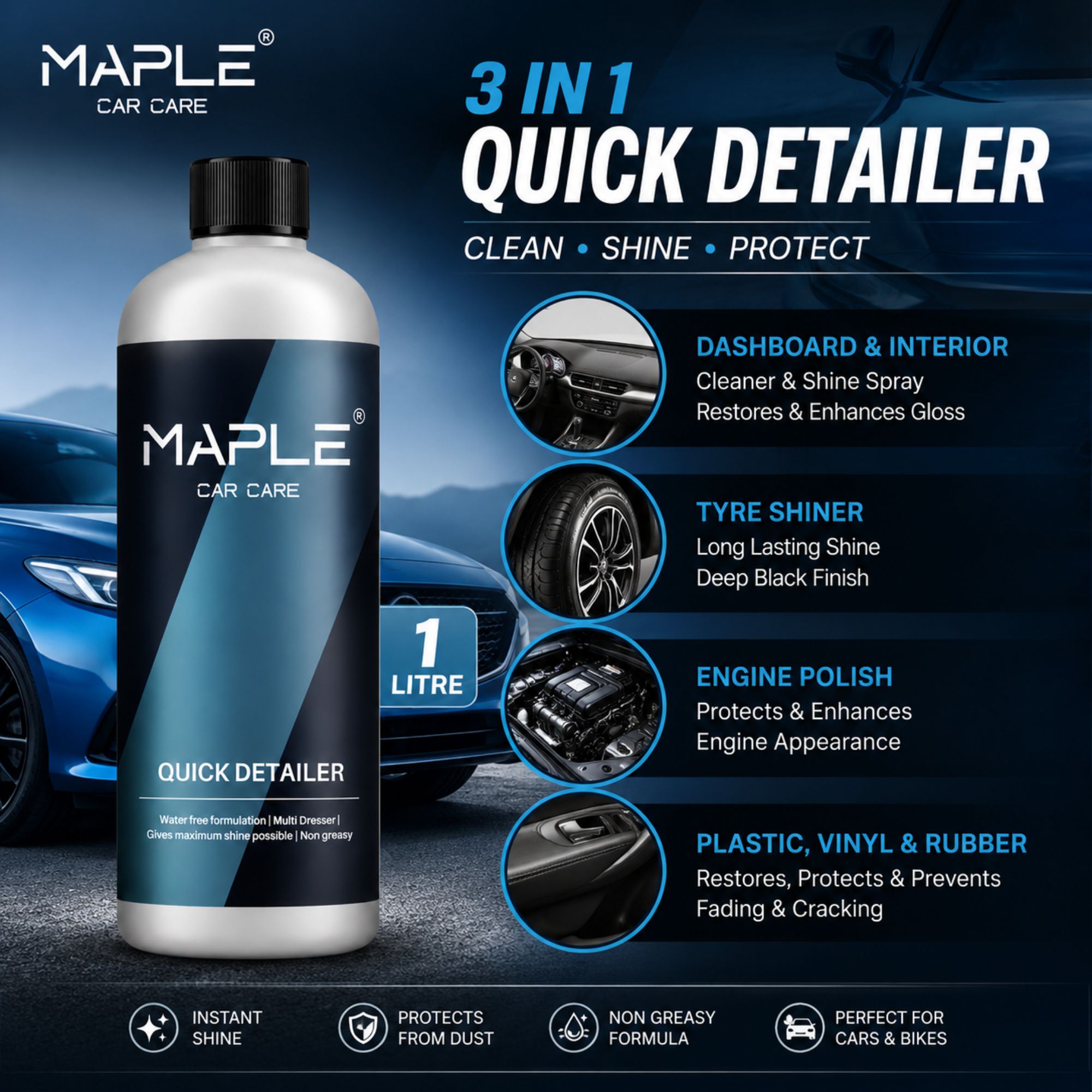 QUICK DETAILER ( SOLVENT BASED DRESSING) - Image 3