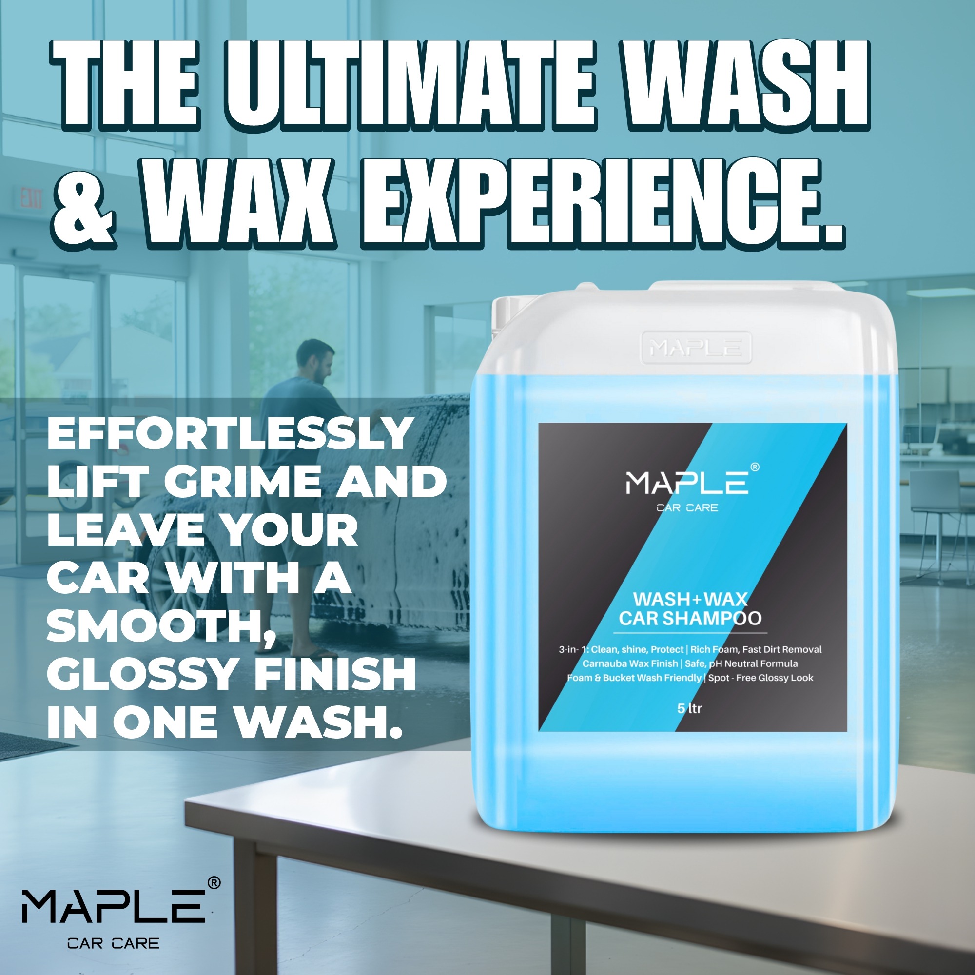 CAR WASH N WAX SHAMPOO - Image 9