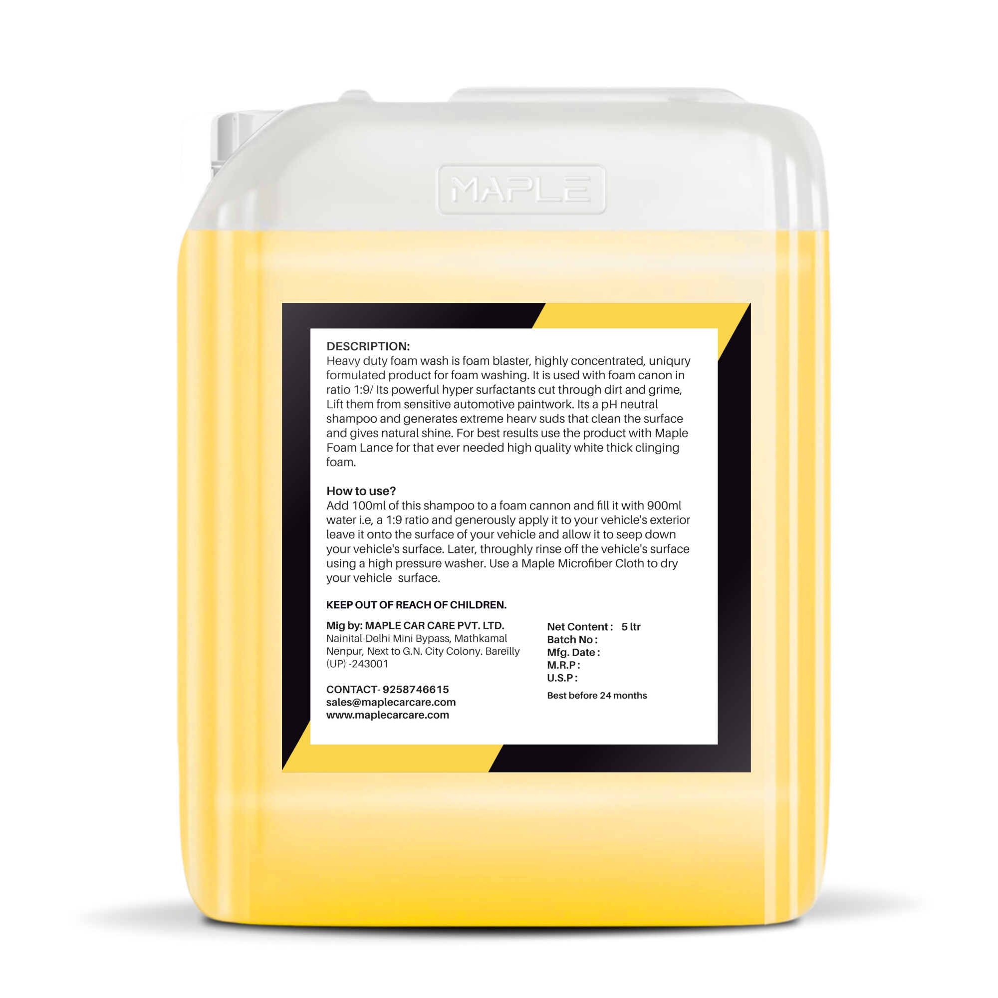 HEAVY DUTY FOAM WASH - Image 7