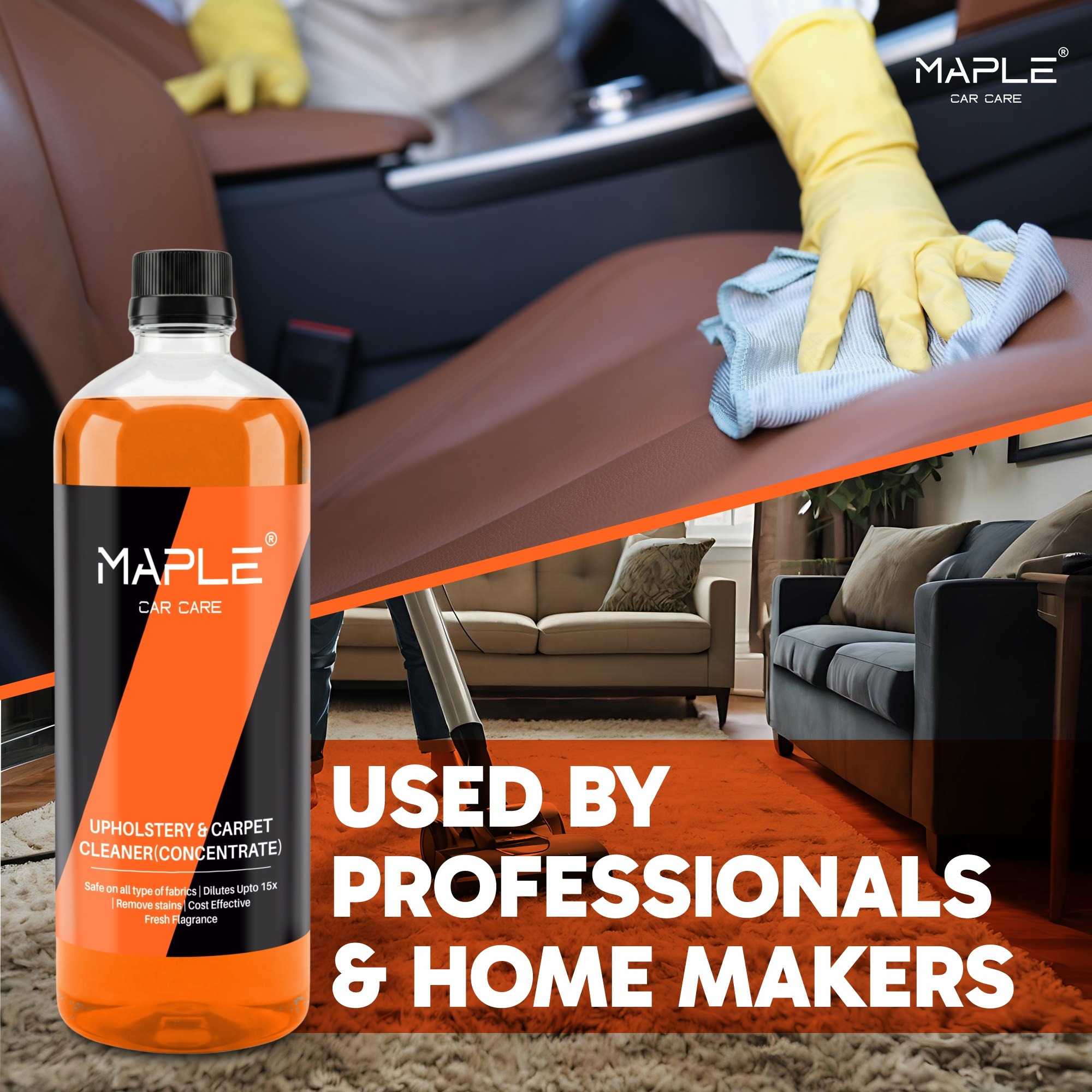 UPHOLSTERY & CARPET CLEANER (CONCENTRATE) - Image 7