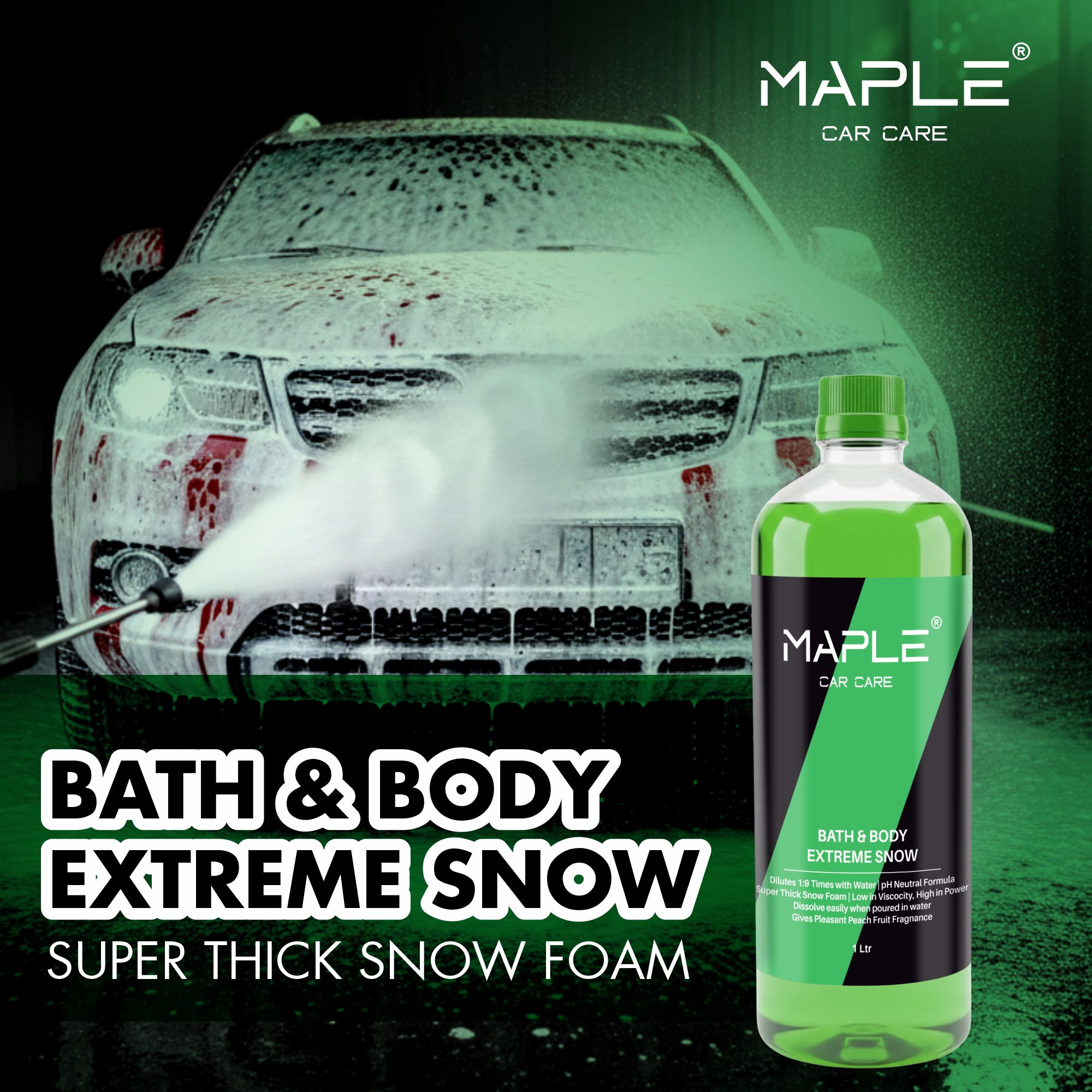 BATH N BODY EXTREME SNOW FOAM - Image 2