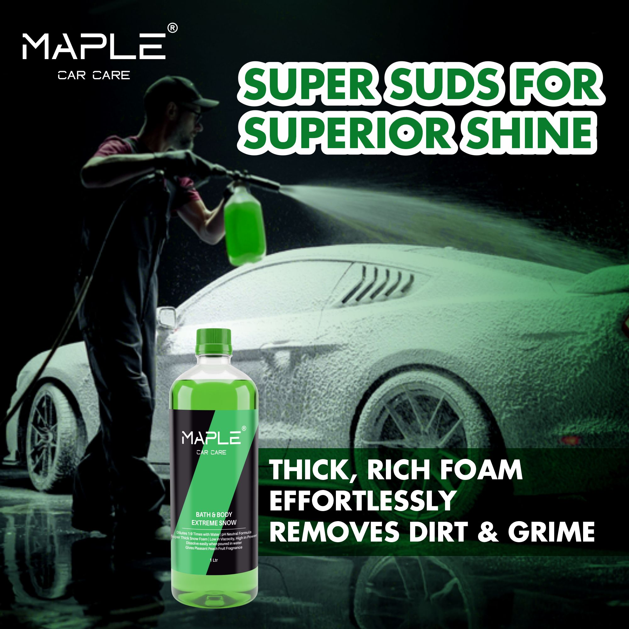 BATH N BODY EXTREME SNOW FOAM - Image 5