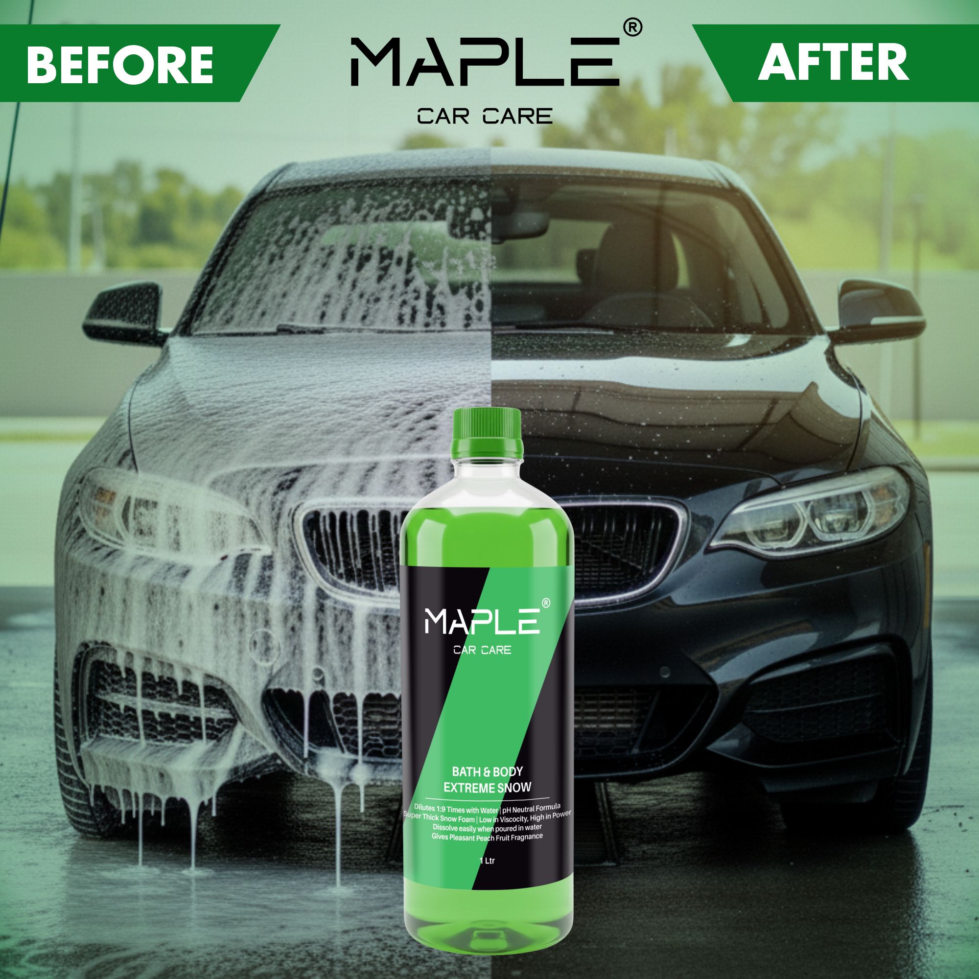 BATH N BODY EXTREME SNOW FOAM - Image 3