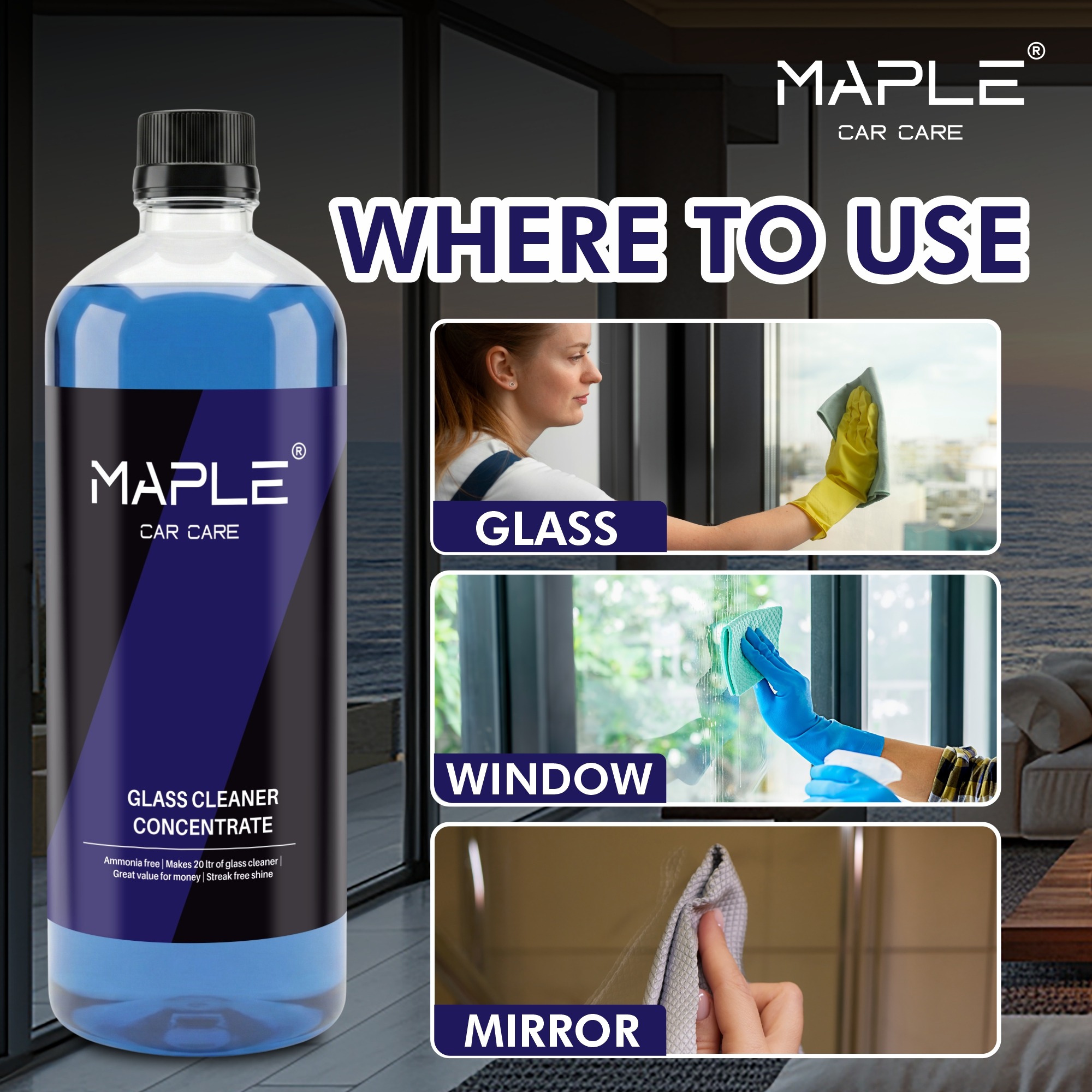 GLASS CLEANER ( CONCENTRATE ) - Image 4