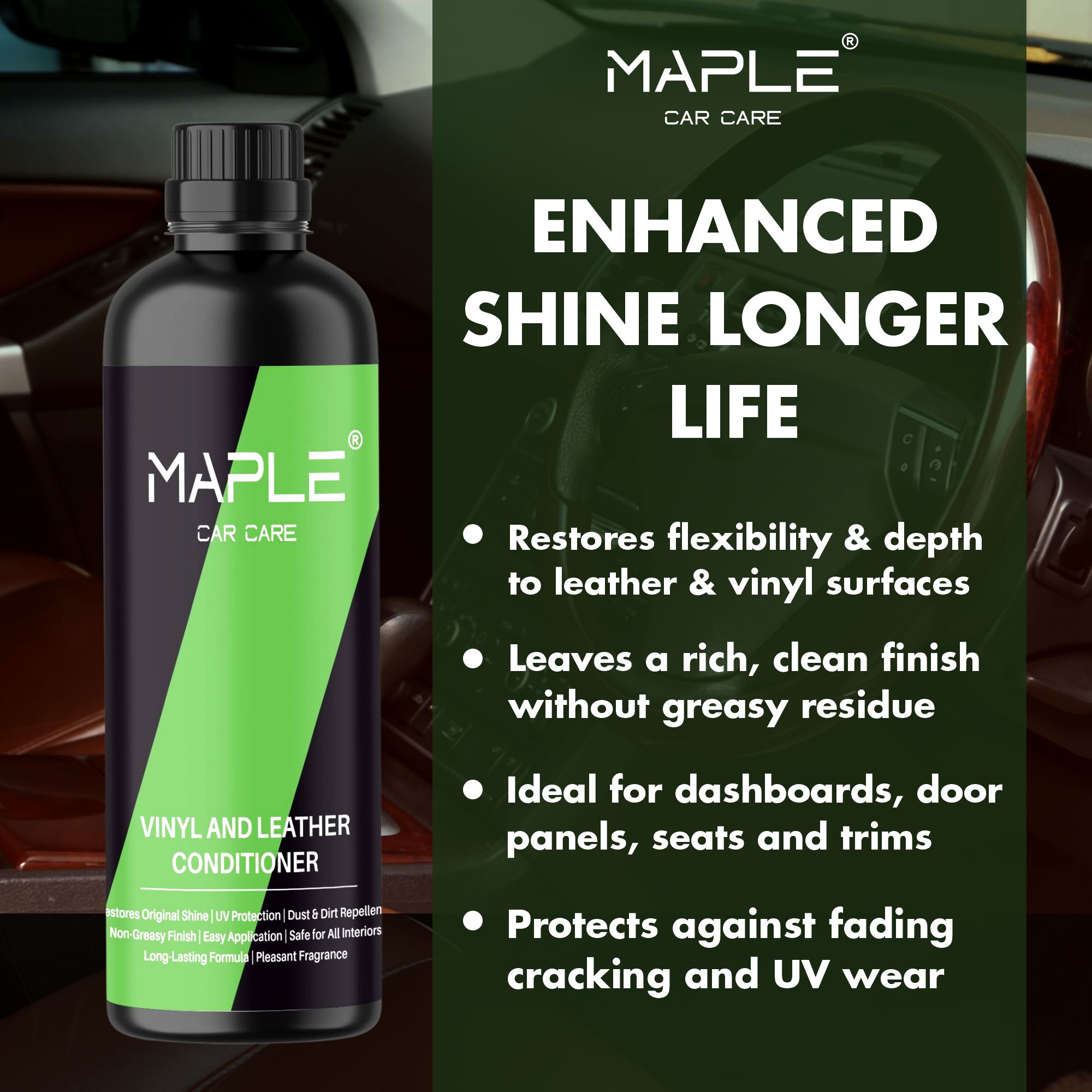 VINYL & LEATHER DRESSER - Image 3